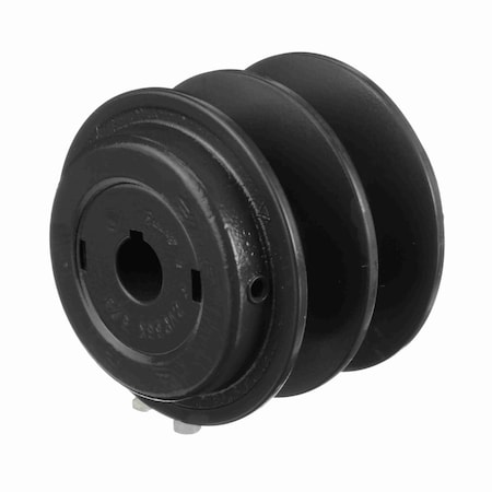 Browning 2 Groove Cast Iron Finish Bore Fhp Variable Pitch Sheave, 2VP36X5/8 2VP36X5/8